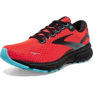 Women's Size 8 Brooks Ghost 15, Coral/Black/Blue; Brand New, less than 20 miles